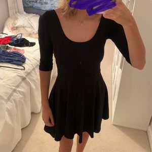 urban Outfitters black skater dress